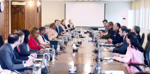 - Federal Minister for Finance & Revenue, Senator Muhammad Aurangzeb, meeting with the World Bank delegation to discuss Pakistan’s economic outlook and reform agenda.