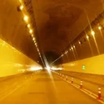 Modern lighting system installed in Kohat Tunnel