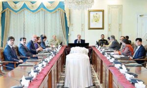 Prime Minister Muhammad Shehbaz Sharif chairs a review meeting on National Youth Employment Plan.