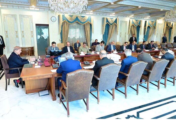 Prime Minister Muhammad Shehbaz Sharif chairs a review meeting regarding his recent visit to Azerbaijan