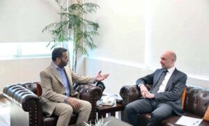 Denmark’s Ambassador met with Federal Health Minister Mustafa Kamal to discuss bilateral cooperation in the health sector and matters of mutual interest.