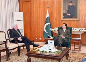 The Ambassador of the Czech Republic to Pakistan, Mr Ladislav Steinhubel, called on President Syed Yousaf Raza Gilani, at Aiwan-e-Sadr