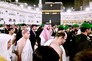 Prime Minister Muhammad Shehbaz Sharif performs Umrah, an Islamic pilgrimage to Khana e Ka’aba.