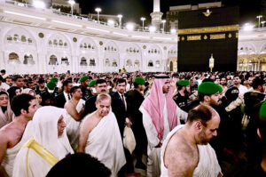 Prime Minister Muhammad Shehbaz Sharif performs Umrah, an Islamic pilgrimage to Khana e Ka’aba.