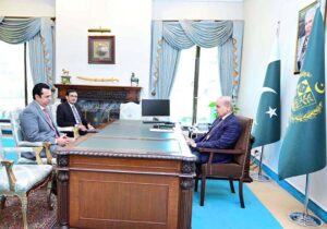 Minister of State Talal Chaudhry called on Prime Minister Muhammad Shehbaz Sharif.