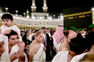 Prime Minister Muhammad Shehbaz Sharif performs Umrah, an Islamic pilgrimage to Khana e Ka’aba.