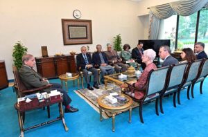 Dr. Riina Kionka, Ambassador of the European Union (EU), paid a courtesy call on Prime Minister Muhammad Shehbaz Sharif.