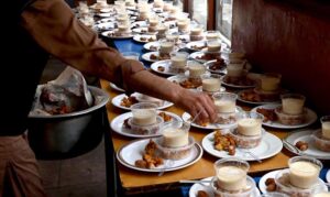 Worker prepare Iftar meals for the faithful at G-7 in the Federal Capital during the holy month of Ramadan.