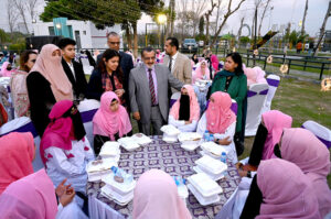 Managing Director PBM, Senator Captain Shaheen Khalid Butt attends an Iftaar Dinner for Trainees of Women Empowerment Centers, organized by Pakistan Bait-ul-Mal (PBM) and Hum Mashal-e-Rah Foundation (HMR) at F-9 Park