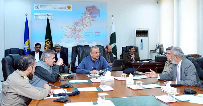 Federal Minister for Communications, Abdul Aleem Khan presides over joint meeting of NHA & MHMP