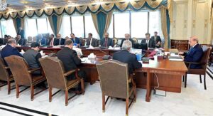 Prime Minister Muhammad Shehbaz Sharif chairs a review meeting on the matters related to Ministry of National Food Security and Research.