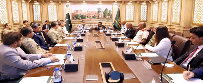 Secretary Defence, Lt.Gen (Retd) Muhammad Ali, HI(M), co-chairs meeting of Pak-RSA Joint Defence Committee Meeting (JDC), at Ministry of Defence