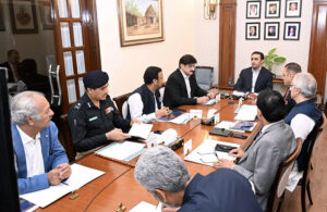 Chairman Pakistan People’s Party Bilawal Bhutto Zardari chairs a meeting for the development of agriculture in Sindh at the Sindh Chief Minister's House. Sindh Chief Minister Syed Murad Ali Shah, Senior Minister Sharjeel Memon, Agriculture Minister Sardar Muhammad Bakhsh Khan Mehar, MNA Syed Khursheed Shah, MPA Jamil Ahmed Soomro and others are also present in the meeting