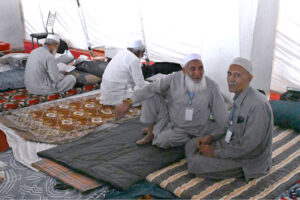 A large number of people offer Friday prayer in Faisal Mosque in the holy fasting month of Ramadan in the federal capital