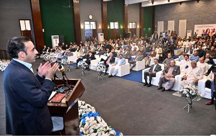 Chairman Pakistan People’s Party, Bilawal Bhutto Zardari launches the Job Portal www.iwork4sindh.com under the Sindh Information Department at Sindh Chief Minister's House