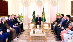 A delegation of Aleria and IFZA UAE calls on Prime Minister Muhammad Shehbaz Sharif