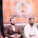 Pakistan People’s Party Sindh Spokesperson Aijaz Dharma is addressing an important press conference at Karachi Press Club.