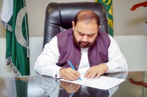 MNA Aurangzeb Khan Khichi assumed charge as Federal Minister for National Heritage and Culture.