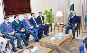 A delegation of the Pakistan People's Party led by Chairman Bilawal Bhutto Zardari called on Prime Minister Muhammad Shehbaz Sharif.