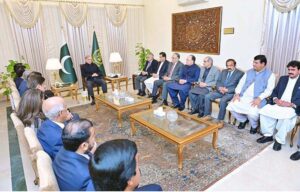 A delegation of the Pakistan People's Party led by Chairman Bilawal Bhutto Zardari called on Prime Minister Muhammad Shehbaz Sharif.