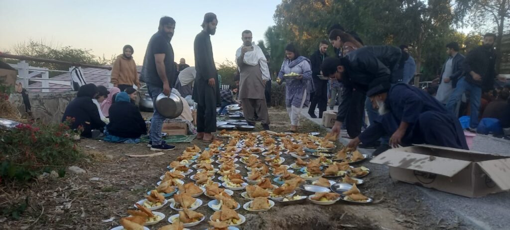 Free 'Iftar Dastarkhwan' serves the needy in Capital