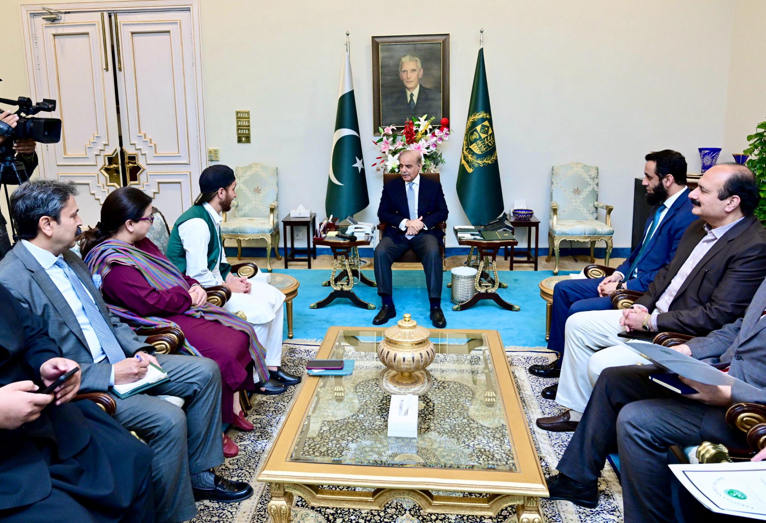 PM meets footballer from Hangu, offers financial support, employment